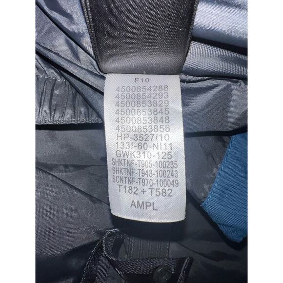 The North Face Blue Hyvent Soft Shell Adventure coat - size Large - Picture 10 of 11